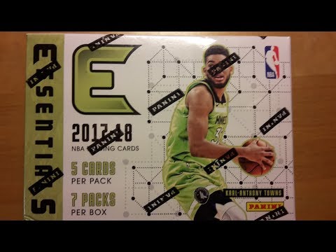 2017-18 Panini Essentials Basketball Blaster Box Break and Review