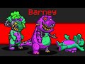 BARNEY MOD In AMONG US Evil Barney Mod