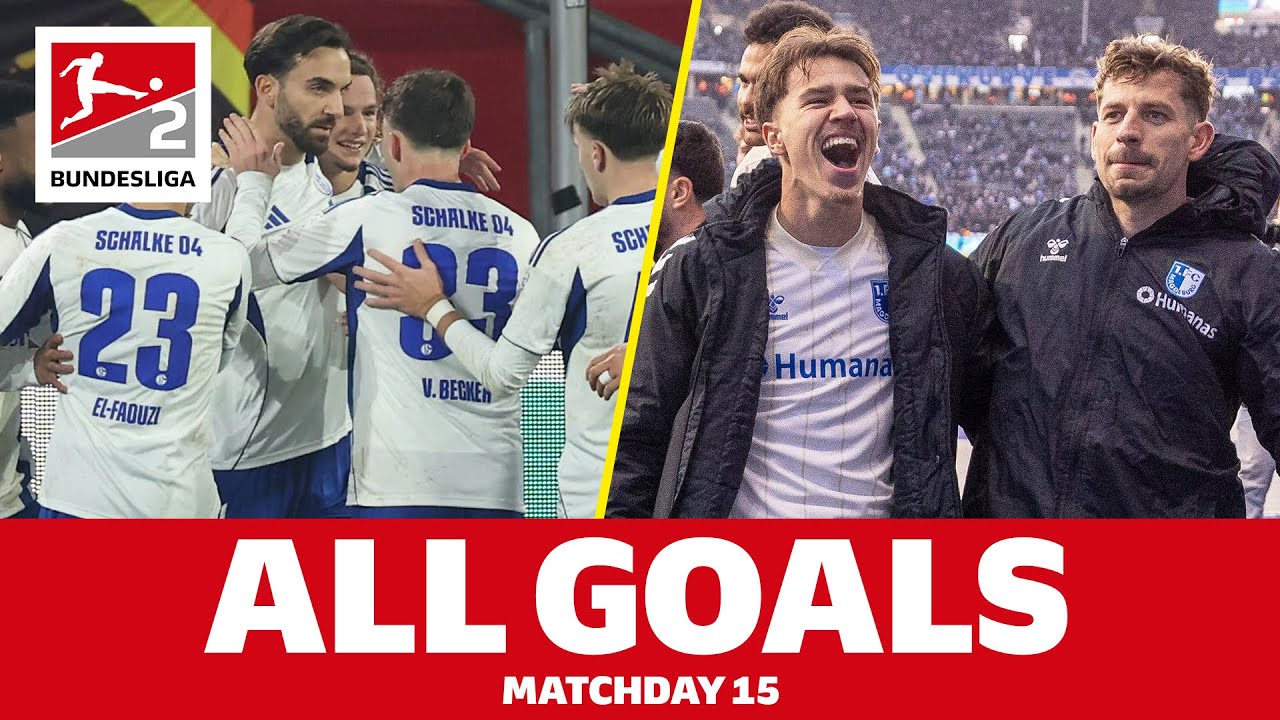 ALL GOALS | BUNDESLIGA 2 | MATCHDAY 15