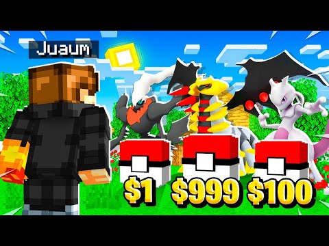 Que Lucky PIXELMON devo COMPRAR no MINECRAFT POKEMON!
