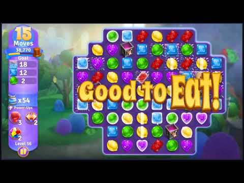 Willy Wonkas Sweet Adventure Level 56 - NO BOOSTERS 🍫 | SKILLGAMING ✔️