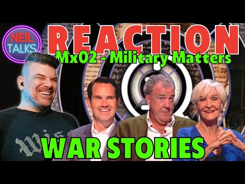 CLASSIC QI REACTION Mx02 XL - Military Matters (Jimmy Carr, Jeremy Clarkson, Sheila Hancock)