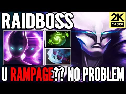 Spectre RAIDBOSS with Refresher Gameplay by Saksa Dota 2