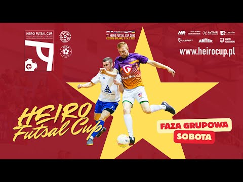 🔴[NA ŻYWO] 17. HEIRO FUTSAL CUP - sobota, 13.12.2025 - faza grupowa (hala 4LO)