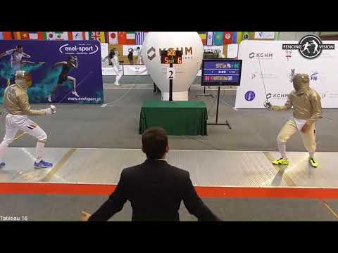 2018 160 T16 07 M S Individual Warsaw POL WC RED SEITZ FRA vs HARTUNG GER