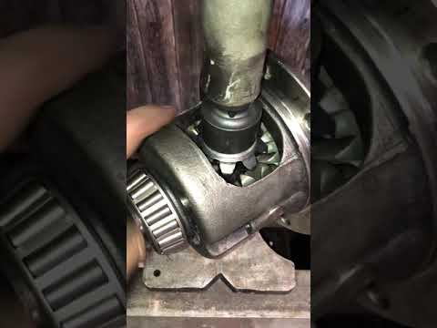 Trac Lok spider gear thrust washer installation