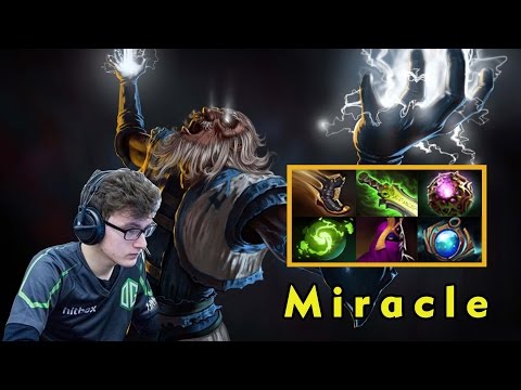 Miracle- Play Zeus Carry Mid Ranked Match Gameplay - 24 Kills No Death