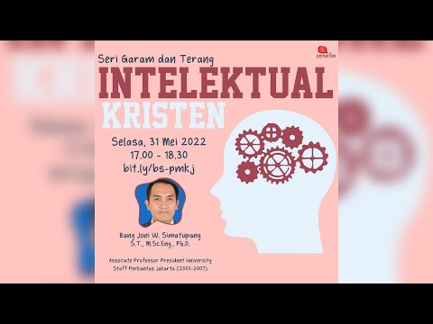 PMKJ 31 Mei 2022 "Nasional-is-me (Intelektual Kristen)"