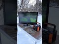 Power your TV when you go Camping! #shorts