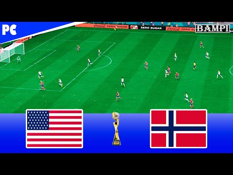 USA vs NORWAY / FIFA Women's World Cup 2023 Final / Full Match / FIFA 23 Gameplay PC