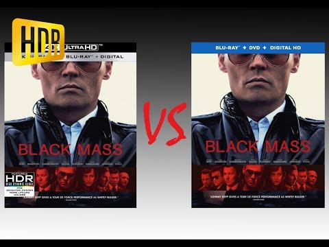 ▶ Comparison of Black Mass 4K (2K DI) HDR10 vs Regular Blu-Ray Edition