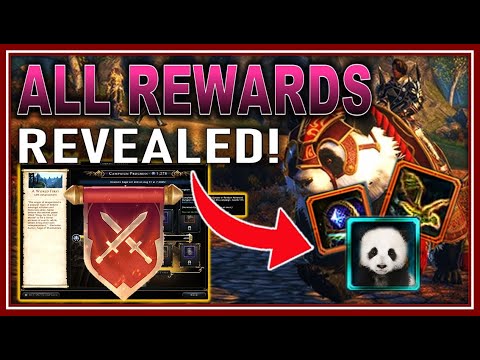 NEW Battle Pass: ALL Rewards REVEALED! Panda Comp & Mount: Will it be Worth it? - Neverwinter