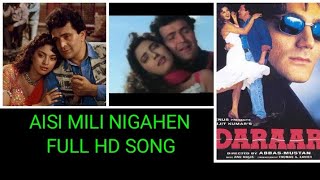 Aisi Mili Nigahen - Rishi Kapoor, Juhi Chawla & Arbaaz Khan - Movie - Daraar