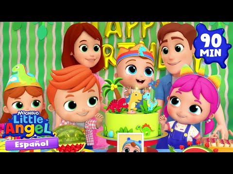 Cumpleaños de Bebé Juan🎈 | Caricaturas | Canciones Infantiles🎵| Little Angel Español