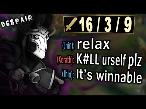 Flamers? Threats? Rage quitters? Jhin only understands WINNING