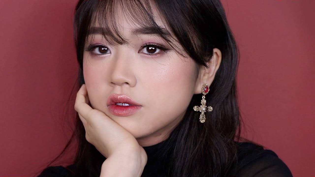 🌸봄맞이, 밤 벚꽃 메이크업 룩 // Spring Night, Cherry Blossom Makeup Look