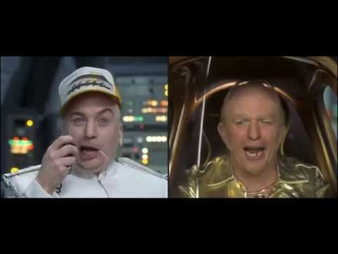 Dr. Evil and Goldmember as Truckers