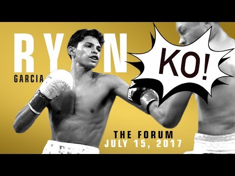 Golden Boy Boxing I RYAN GARCIA 1st RD KNOCKOUT