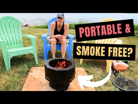 🔥 Blue Sky RIDGE Portable Fire Pit Review | Is it smokeless?