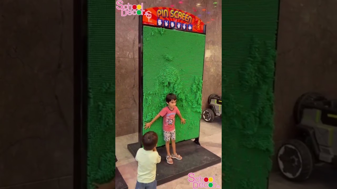 Pin Art #schooldecor #activelearning #pinart #kidsplayarea #pinartwall