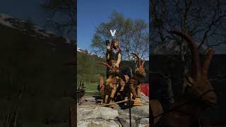 Viking Lifestyles: Would you visit this statue of Thor ? #shorts