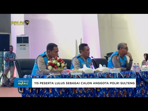 POLDA KALTENG GELAR SIDANG AKHIR PENERIMAAN POLRI TERPADU, 92 PESERTA DINYATAKAN LULUS