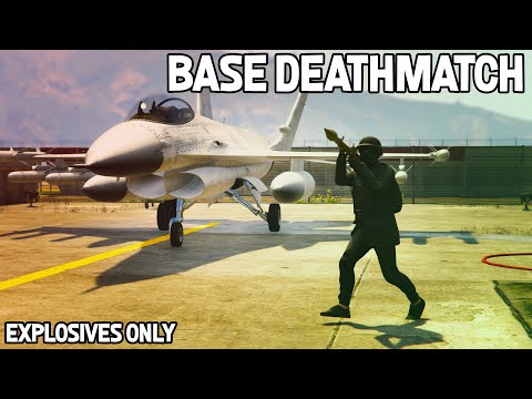 20 Players With RPG’s... What Could Go Wrong? (Gta 5 Online Base Practice FFA)