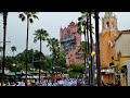 Disney S Hollywood Studios Evening Walk In The Rain In 4K Walt Disney World Florida July 2022