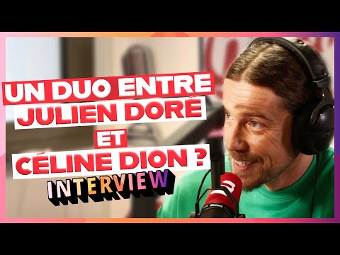 UN DUO ENTRE JULIEN DORÉ ET CÉLINE DION ? LE CHANTEUR NOUS REPOND