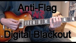 Anti-Flag - Digital Blackout (Guitar Tab + Cover)