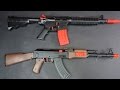 AK 47 / M16 BLASTER MIT MINI DARTS