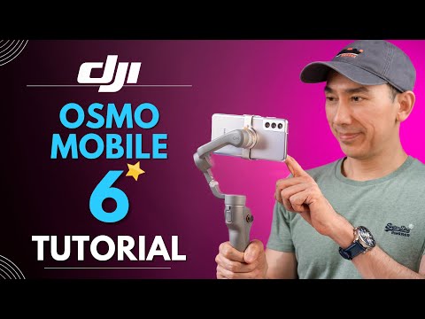 DJI OSMO MOBILE 6 TUTORIAL for Beginners: How to Setup and Use Features: FULL GUIDE