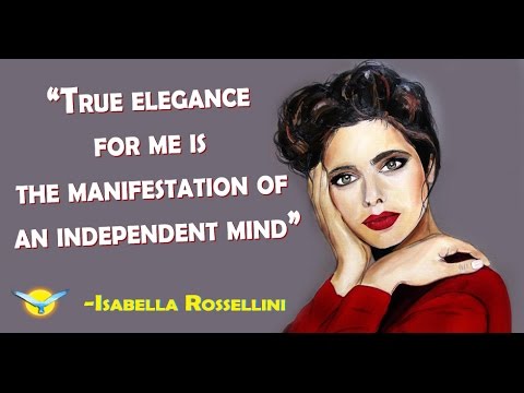 ISABELLA ROSSELLINI - 18 June 1952