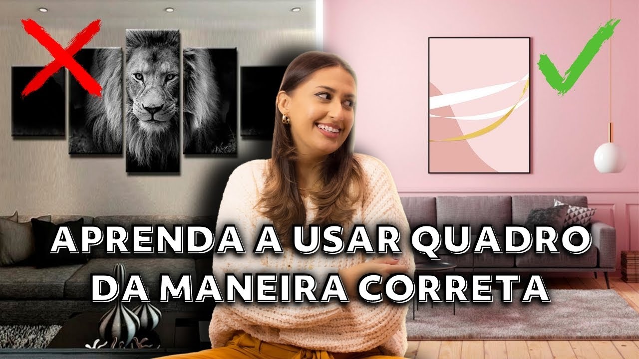 Como usar QUADRO na Decoração da sua CASA