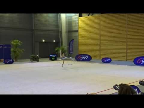 Eloïse Baril ruban - Nat A 14-15 ans - France Chambéry 2017