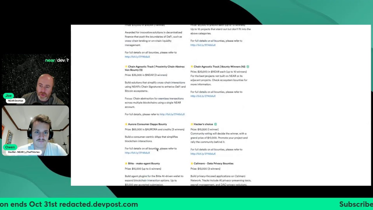 [REDACTED] Online Hackathon workshop w Meta Pool
