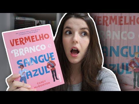 VERMELHO BRANCO E SANGUE AZUL por Casey McQuiston | Estante de Madeira