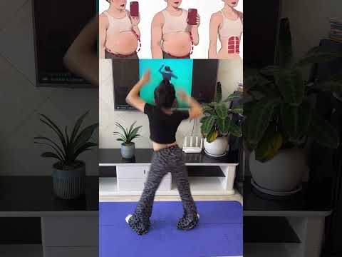 1 Minute Standing Exercises To Lose Belly Fat🔥