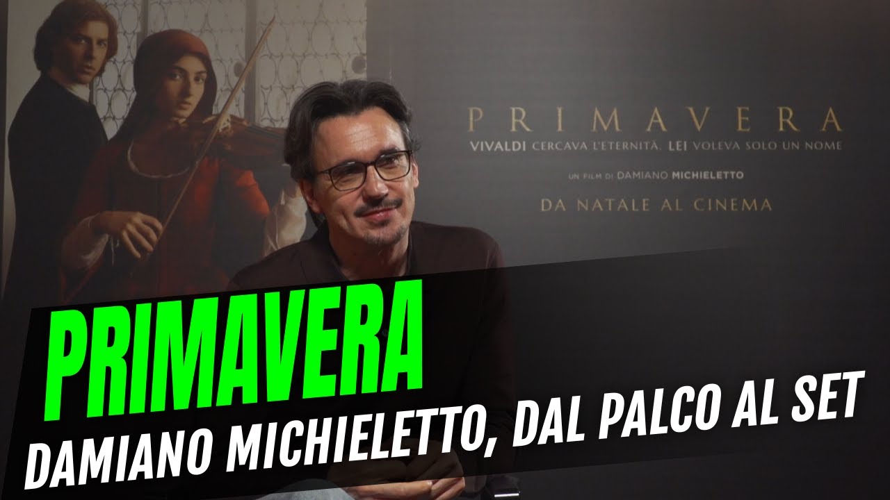 PRIMAVERA, DAMIANO MICHIELETTO dal palco al set: "Vivaldi? Un artigiano. Gli artisti oggi sono soli"
