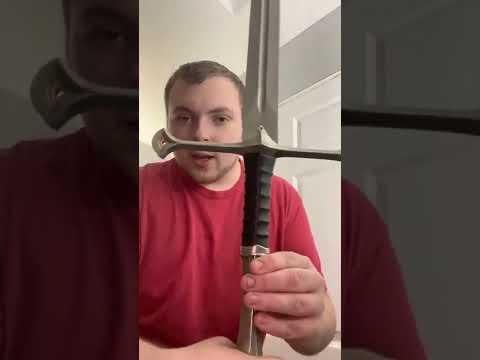 Lord of the rings longsword/ bastard sword prop replica review