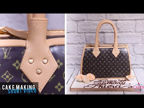 Louis Vuitton Handbag Cake