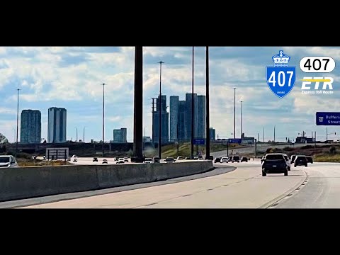 [2023/63] Highway 407, Toronto, ON - Newcastle to Brampton - Toronto Freeways