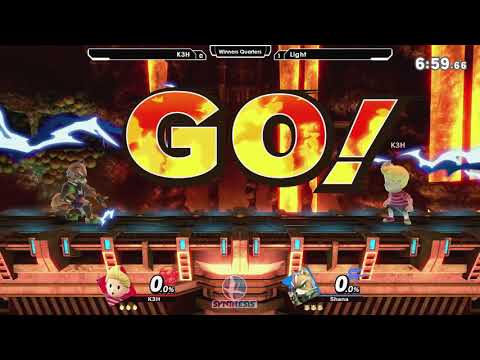Smash Ultimate: K3H (Lucas) V Light (Fox) - Synthesis 6 Tournament SSBU