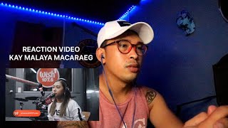 (REACTION VIDEO) Malaya Macaraeg performs “Baga Ka&#39;g Face” LIVE on Wish 107.5 Bus