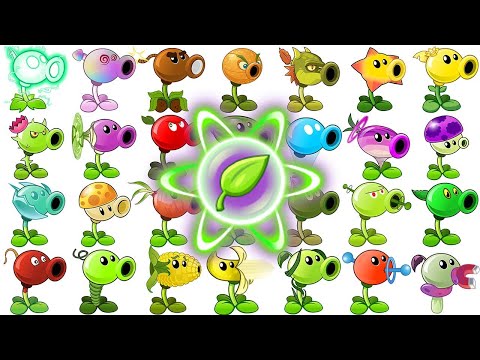 All PEASHOOTER & OLD Plants vs Hamster Ball Zombie - Who Will Win? - PvZ 2 Challenge
