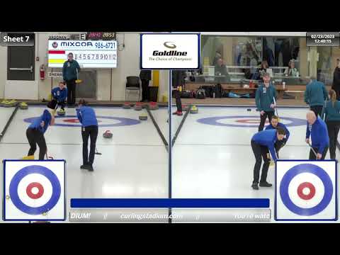 Jodi Vaughan vs. Marla Sherrer - Draw 5 - Curling Alberta Mixed Provincial Championship
