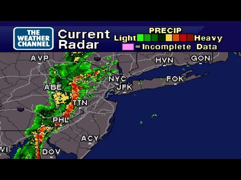 Storms hit NYC WeatherStar 4000 Emulator - 7/1/2017 - Brooklyn, NY