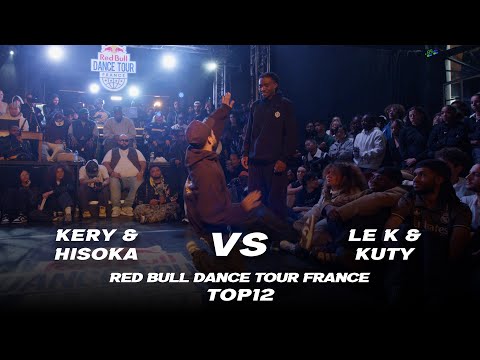 Kery & Hisoka vs Le K & Kuty | HIP HOP 2VS2 TOP 12 | RED BULL DANCE TOUR FRANCE 2024