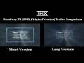 THX Broadway 3D 2010 Original Version Trailer Comparison