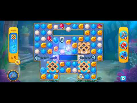 Fishdom Easy Level 10886 (with ingame boosters) @choraelmin